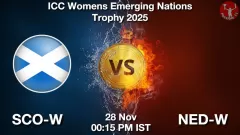 SCO-W vs NED-W Match Prediction Picture