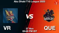 VR vs QUE Match Prediction Picture