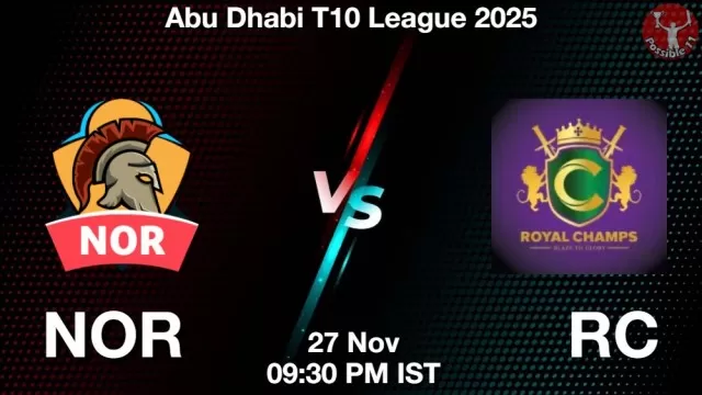 NOR vs RC Match Previews and Cricket Tips