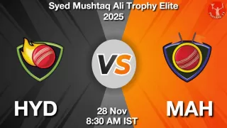 HYD vs MAH HYD vs MAH