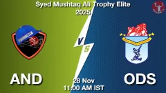 AND vs ODS Match Prediction Picture