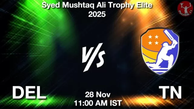 DEL vs TN Match Previews and Cricket Tips