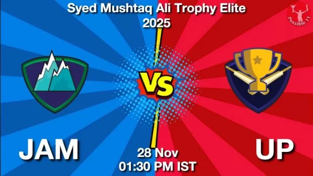 JAM vs UP Match Previews and Cricket Tips