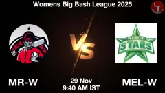 MR-W vs MEL-W Match Prediction Picture