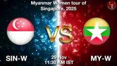 SIN-W vs MY-W Match Prediction Picture