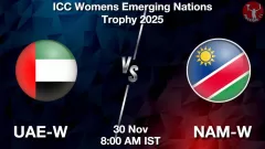 UAE-W vs NAM-W Match Prediction Picture