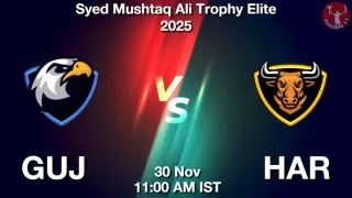 GUJ vs HAR