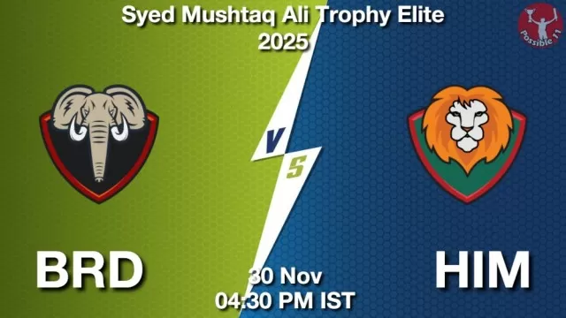 BRD vs HIM Match Previews and Cricket Tips