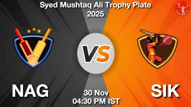 NAG vs SIK ड्रीम11 भविष्यवाणी, फैंटेसी क्रिकेट टीम - 30 नवंबर 2025
