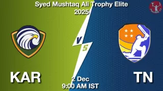 KAR vs TN Dream11 Prediction