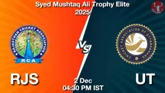 RJS vs UT Match Prediction Picture