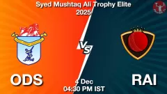 ODS vs RAI Match Prediction Picture