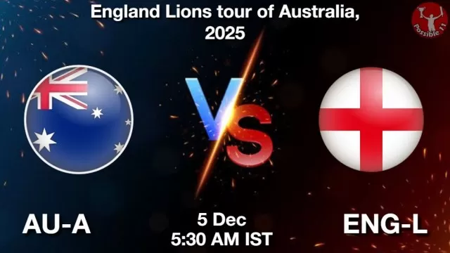 AU-A vs ENG-L Match Previews and Cricket Tips
