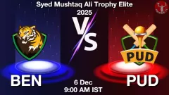 BEN vs PUD Match Prediction Picture