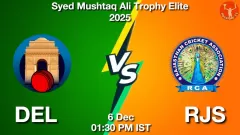 DEL vs RJS Match Prediction Picture