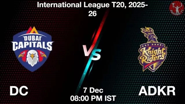 DC vs ADKR Match Previews and Cricket Tips