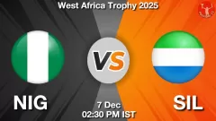 NIG vs SIL Match Prediction Picture