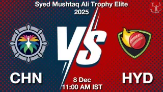CHN vs HYD CHN vs HYD
