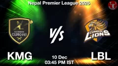 KMG vs LBL Match Prediction Picture