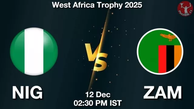 NIG vs ZAM ड्रीम11 भविष्यवाणी, फैंटेसी क्रिकेट टीम - 12 दिसंबर 2025