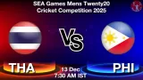 THA vs PHI Match Preview & Latest Updates - <small>Sat, 13 Dec 07:30 AM IST</small>