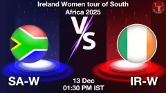 SA-W vs IR-W Match Prediction Picture