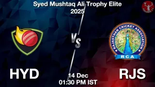 HYD vs RJS HYD vs RJS