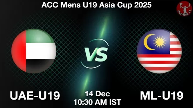 UAE-U19 vs ML-U19 ड्रीम11 भविष्यवाणी, फैंटेसी क्रिकेट टीम - 14 दिसंबर 2025