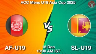 AF-U19 vs SL-U19 AF-U19 vs SL-U19