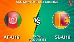 AF-U19 vs SL-U19 Match Prediction Picture