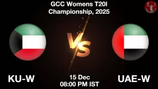 KU-W vs UAE-W KU-W vs UAE-W
