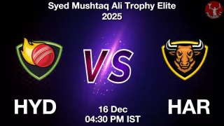 HYD vs HAR HYD vs HAR