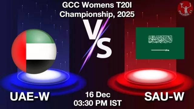 UAE-W vs SAU-W Match Previews and Cricket Tips
