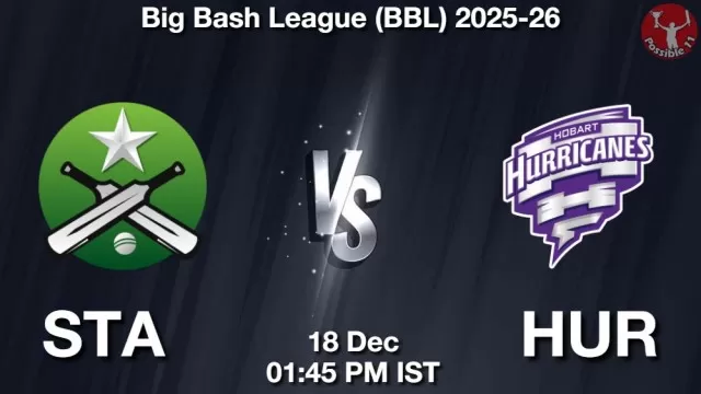 STA vs HUR Match Previews and Cricket Tips