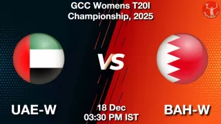 UAE-W vs BAH-W UAE-W vs BAH-W