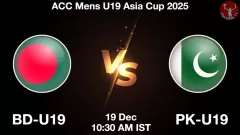 BD-U19 vs PK-U19 Match Prediction Picture