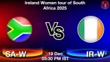 SA-W vs IR-W Match Preview - <small>Fri, 19 Dec 05:30 PM IST</small>