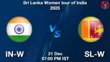 IN-W vs SL-W Match Preview - <small>Sun, 21 Dec 07:00 PM IST</small>