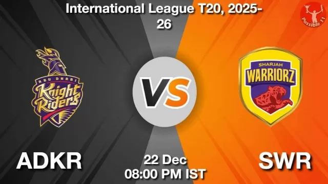ADKR vs SWR Match Previews and Cricket Tips
