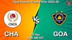 CHA vs GOA Match Prediction Picture