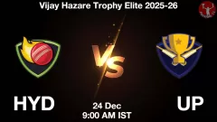 HYD vs UP Match Prediction Picture