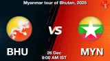 BHU vs MYN Match Preview & Latest Updates - <small>Fri, 26 Dec 09:00 AM IST</small>