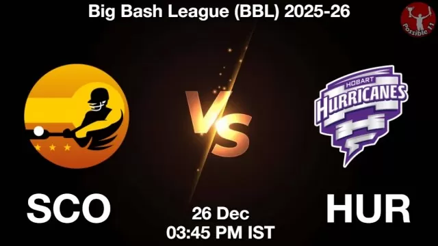SCO vs HUR Match Previews and Cricket Tips