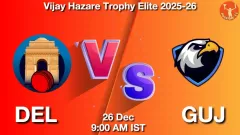 DEL vs GUJ Match Prediction Picture