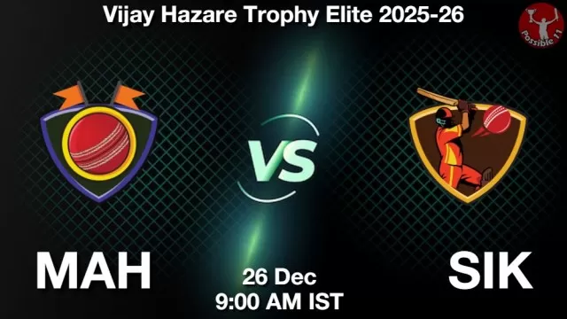 MAH vs SIK Match Previews and Cricket Tips