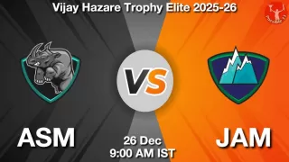 ASM vs JAM Dream11 Prediction