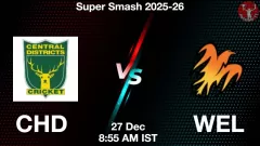 CHD vs WEL Match Prediction Picture