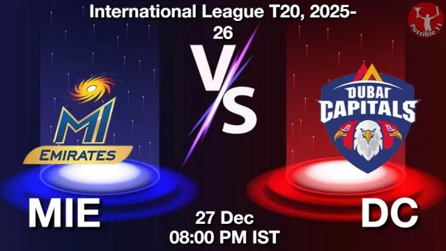 MIE vs DC Match Previews and Cricket Tips