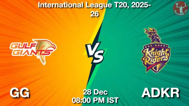 GG vs ADKR Match Previews and Cricket Tips