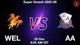 WEL vs AA Match Preview & Latest Updates - <small>Mon, 29 Dec 08:55 AM IST</small>